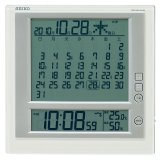 マンスリーカレンダー　デジタル電波時計