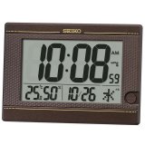 温度・湿度とカレンダーも表示する掛け置き兼用デジタル時計